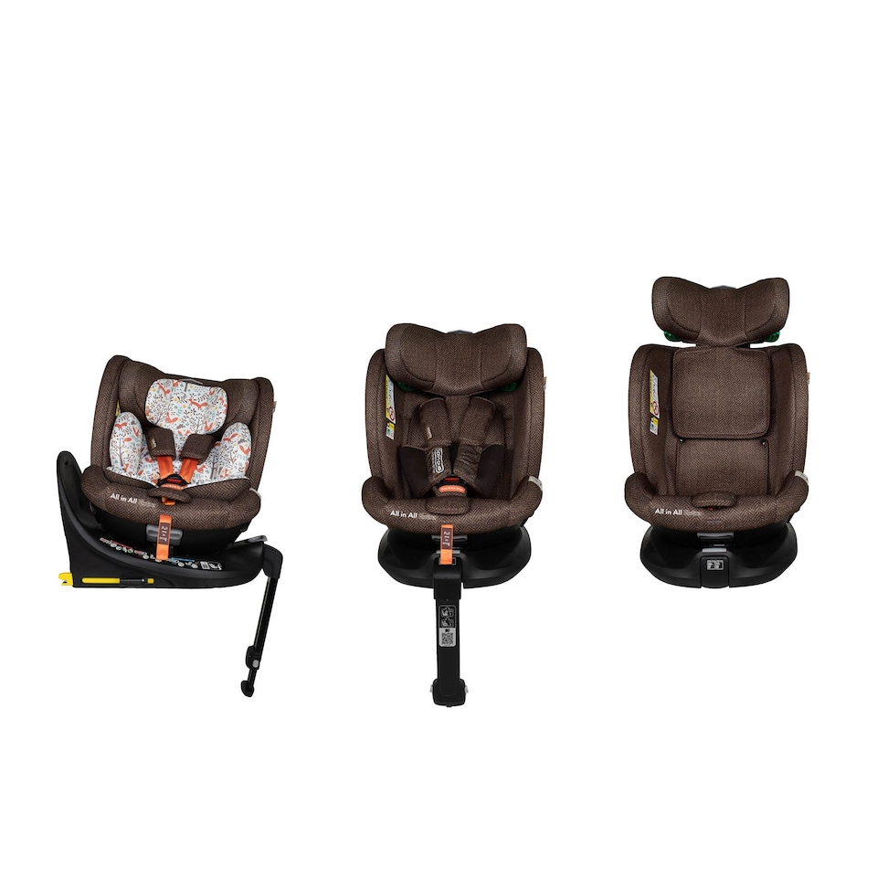 image 1 of Cosatto All in All Extra iSize 360 Car Seat Birth to 12 Years, Extended Rear Facing, ISOFIX with 360 Rotation