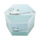 image 2 of 14pc Frosted Snow Xmas Village Bauble