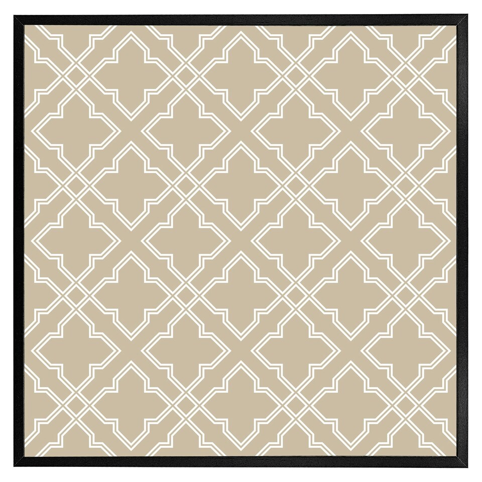 image 1 of Cross ornament pattern (Picture Frame) Black | M