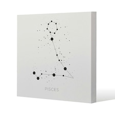 Star constellation zodiac pisces (canvas) 101 x 101 x 4cm