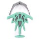 image 6 of Meteor Marven Cycle Helmet MTB Bike Skateboard Scooter Safety Gear White | White-Cy | M