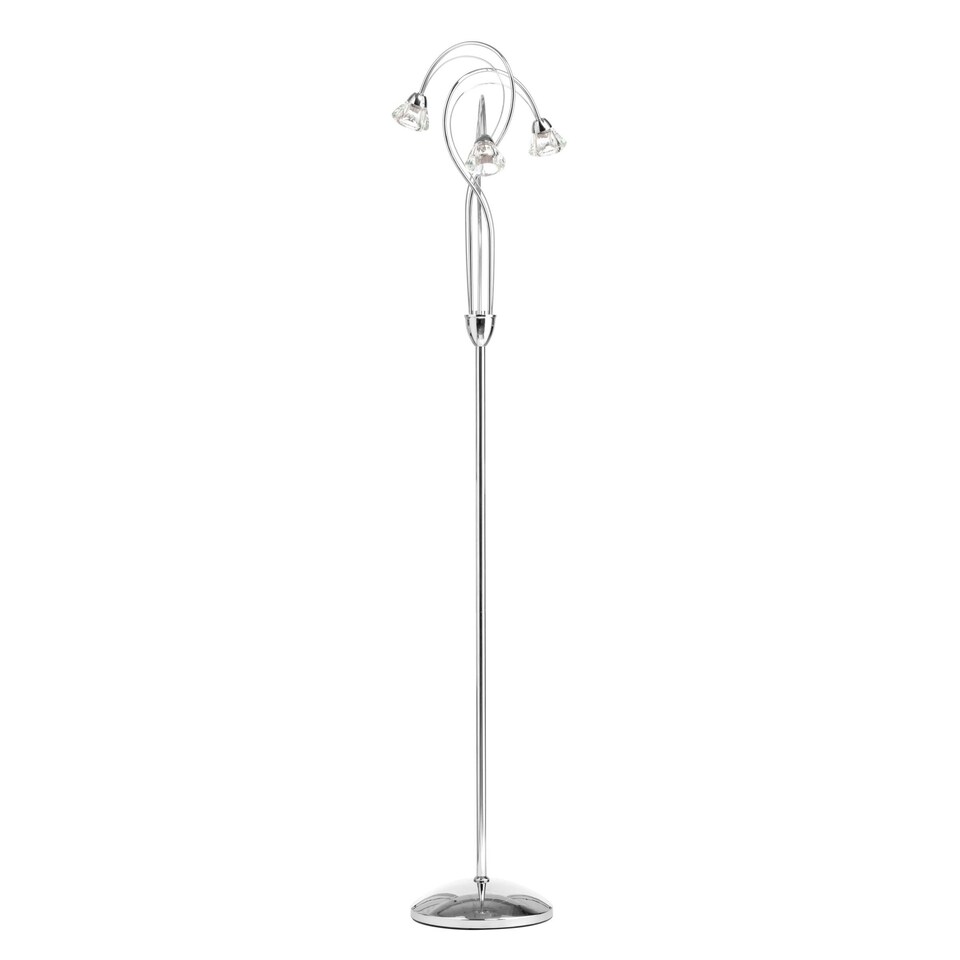 image 1 of BHS Marianne Floor Lamp | Silver | Chrome | 1