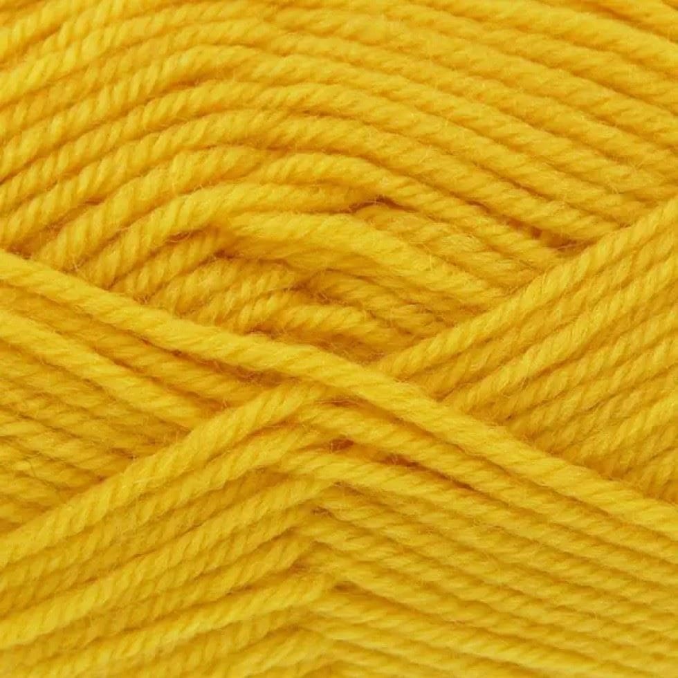 King Cole Gold Merino Blend 4 Ply Yarn (Value Pack 12 x 50g Balls) For Crochet, Knitting - 180m per ball