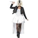 image 3 of Bride of Chucky Womens/Ladies Tiffany Lace Costume Set - White/Black - M | Multi | M