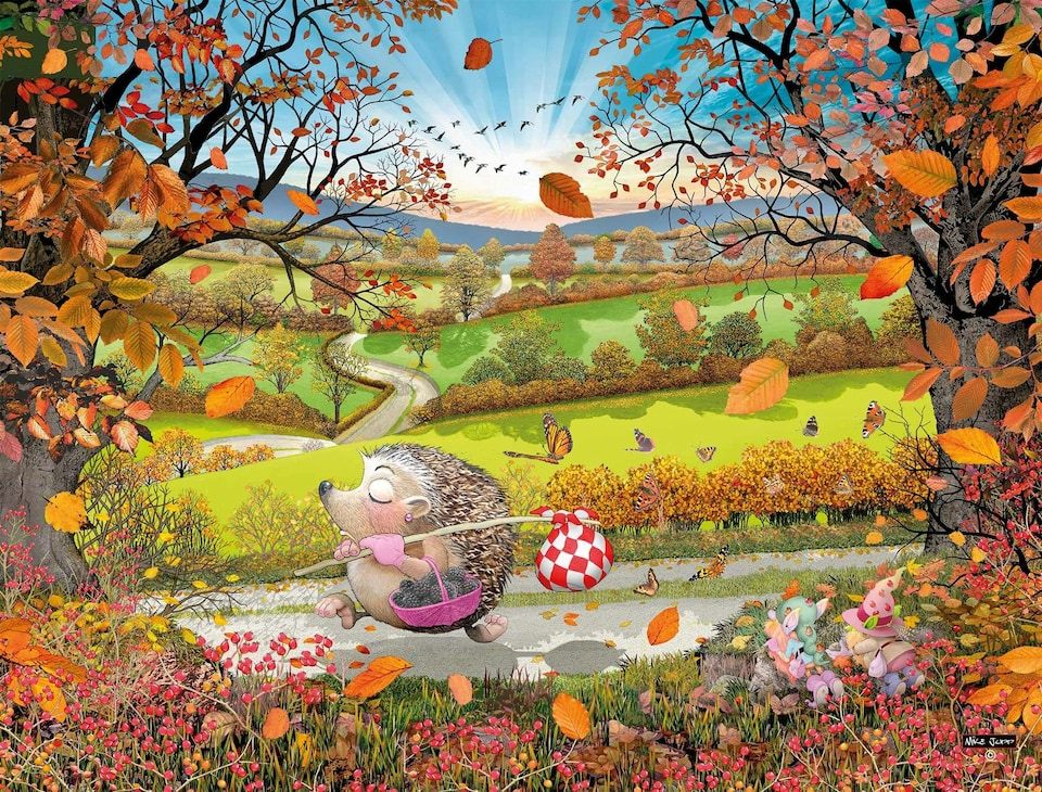 image 1 of Mike Jupp Priscilla Prickle 1000 Piece Jigsaw Puzzle