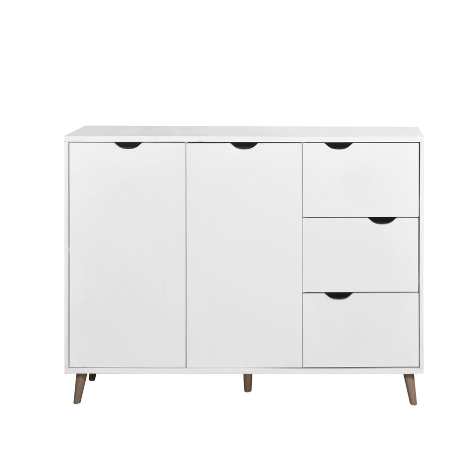 image 1 of Pulford 2 Doors 3 Drawers Storage Cabinet