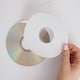 image 4 of Blick CD Labels 2 Per Sheet, 117mm, Circular, White, 200 Labels