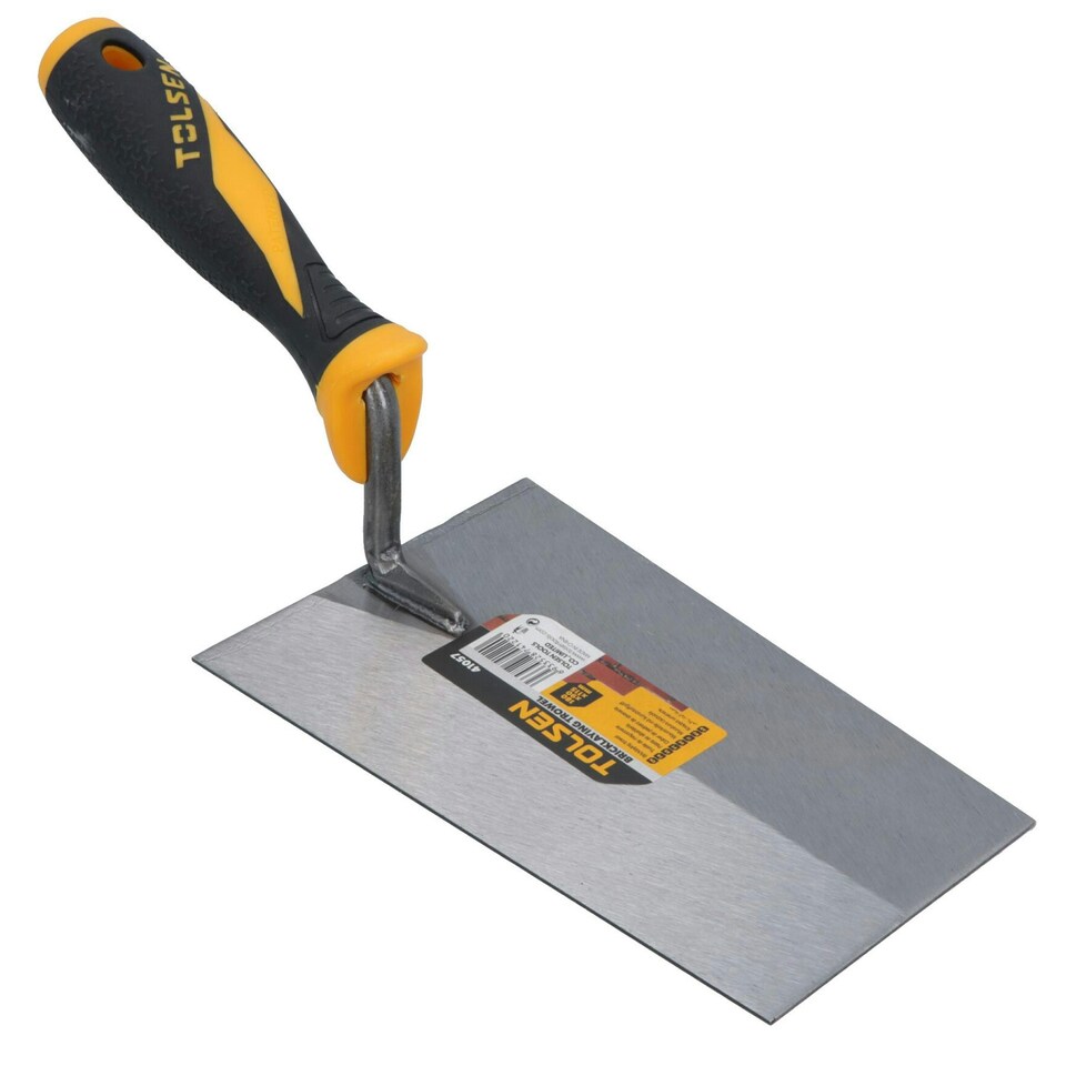 image 1 of Soft Grip Bucket Trowel 180mm For Plastering Rendering Brick Block Work Laying