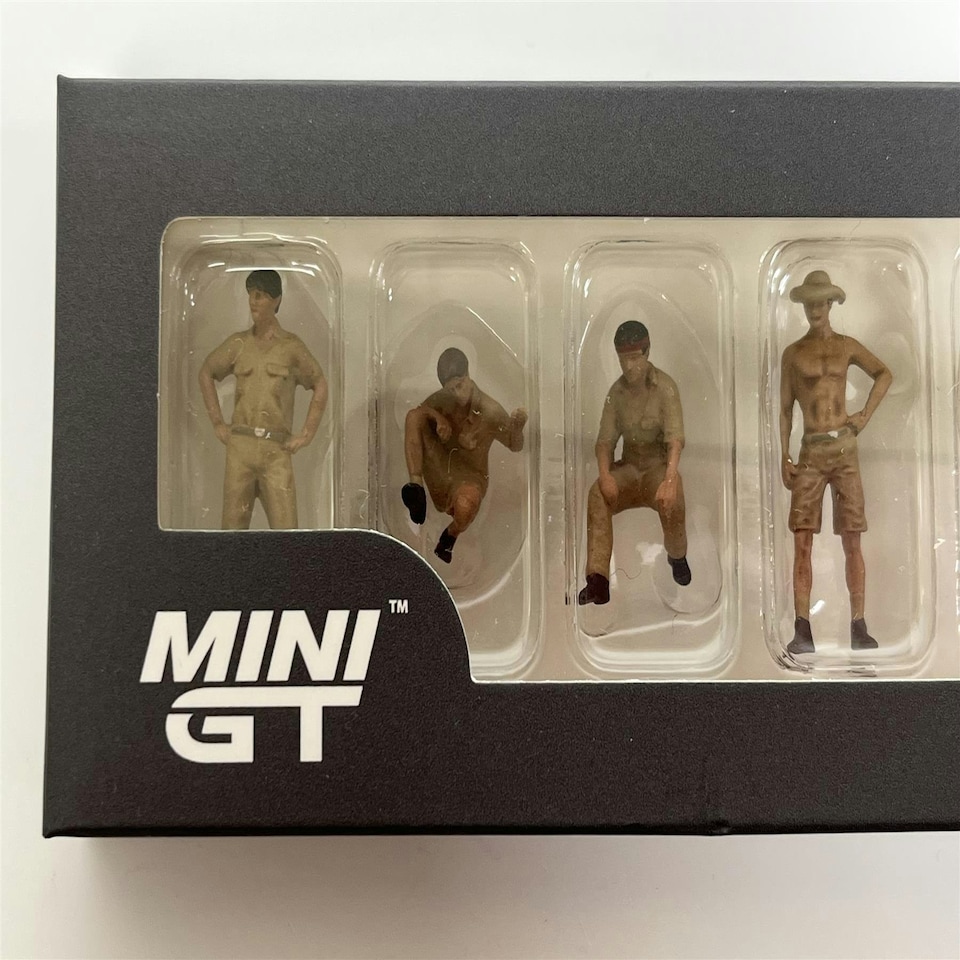 image 1 of Camel Trophy Crew Figurines 1:64 Scale Mini GT MGTAC17