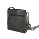 image 2 of Eastern Counties Leather Womens/Ladies Opal Leather Handbag - Black/Dark Grey - One Size | Black