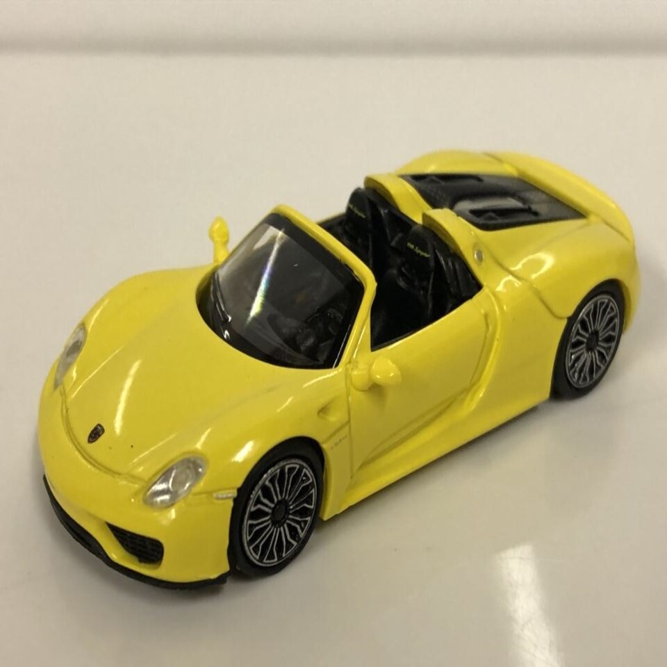 image 1 of Minichamps 870062131 Porsche 918 Spyder 2013 Yellow 1:87 Scale