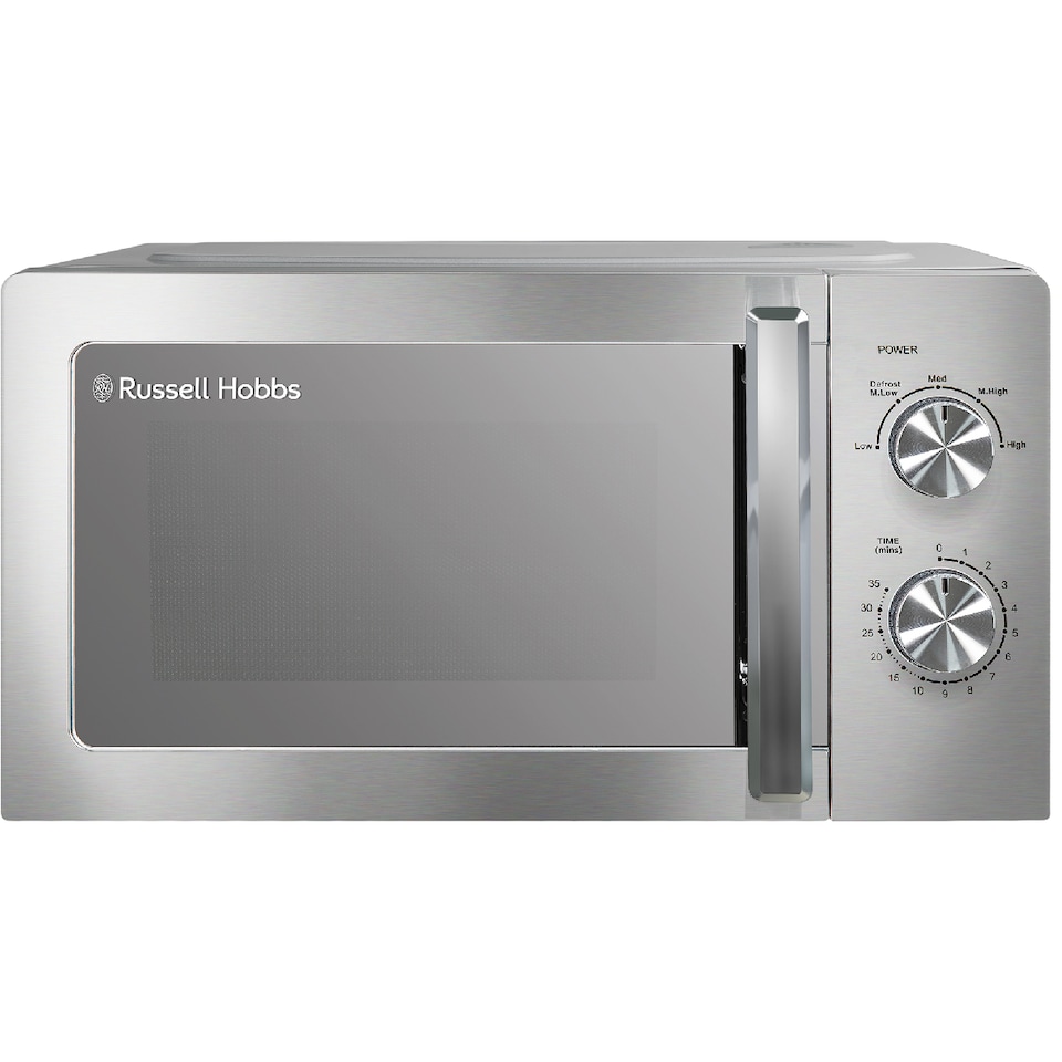 image 1 of Russell Hobbs RHMM827SS 20L Manual Microwave in Stainless Steel