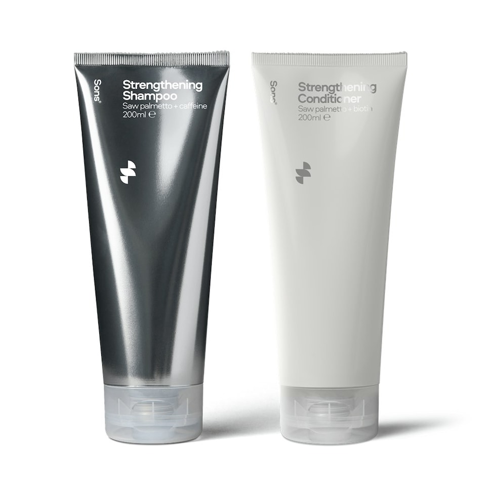 image 1 of Sons Hair Strengthening Shampoo & Conditioner For Men - 3 Month Pack