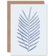 image 1 of Botanics Cobalt Fern Diversifolium Just To Say Blank Art Card