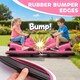 image 6 of AIYAPLAY Kids Bumper Car, 360° Rotation Spin Electric Waltzer Car with Steering Wheel Control, Ride on Vehicle Toy with Colourful LED Lights, Music for Ages 3-8 Years Old | Pink