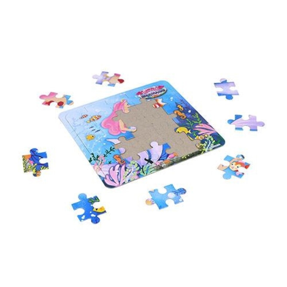 image 1 of Assorted Mermaid Mini Jigsaw Puzzle