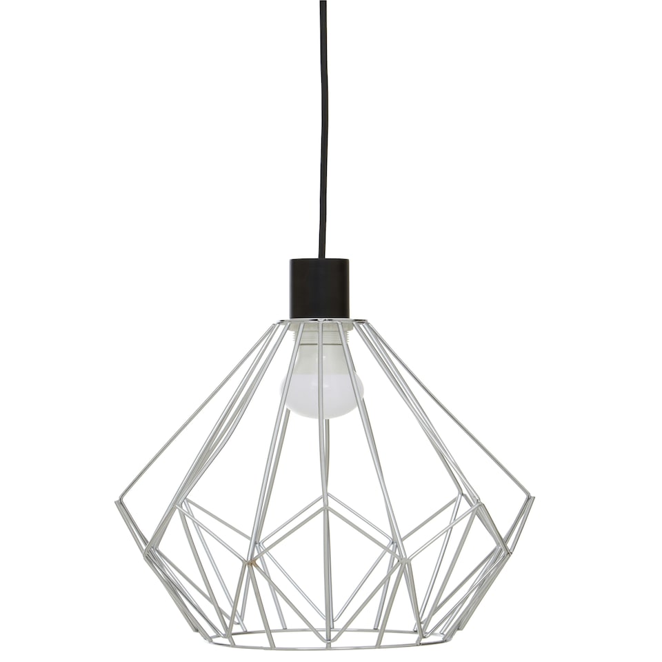 image 1 of Interiors by Premier Wyra Chrome Gold Frame Pendant light