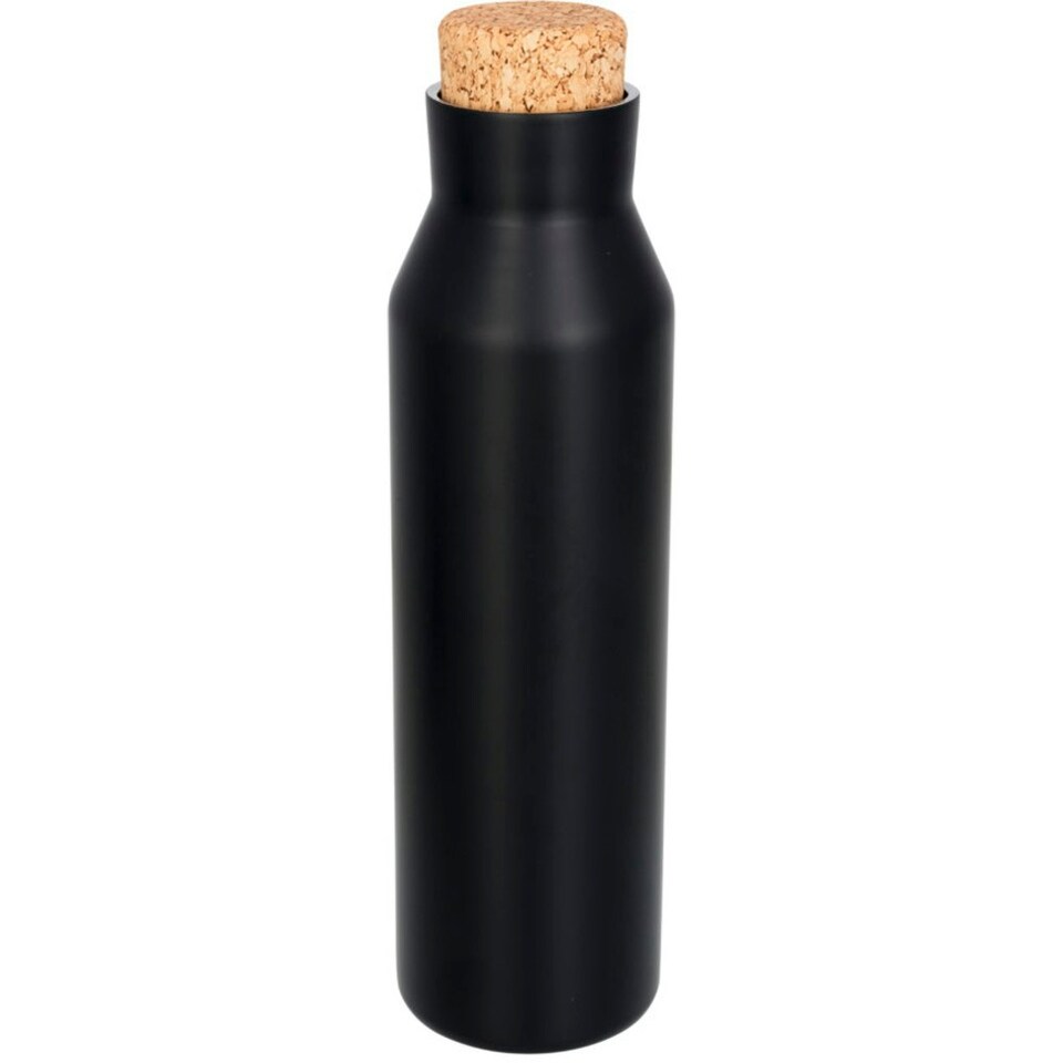 Avenue Norse Copper Vacuum Insulated Bottle With Cork - Black - One Size
