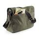 image 2 of Quadra Vintage Messenger Bag - Vintage Military Green - One Size | Green