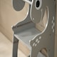image 8 of Kidoz Toddler Learning Tower - Kitchen Helper with Safety Rail - Dinosaur Grey