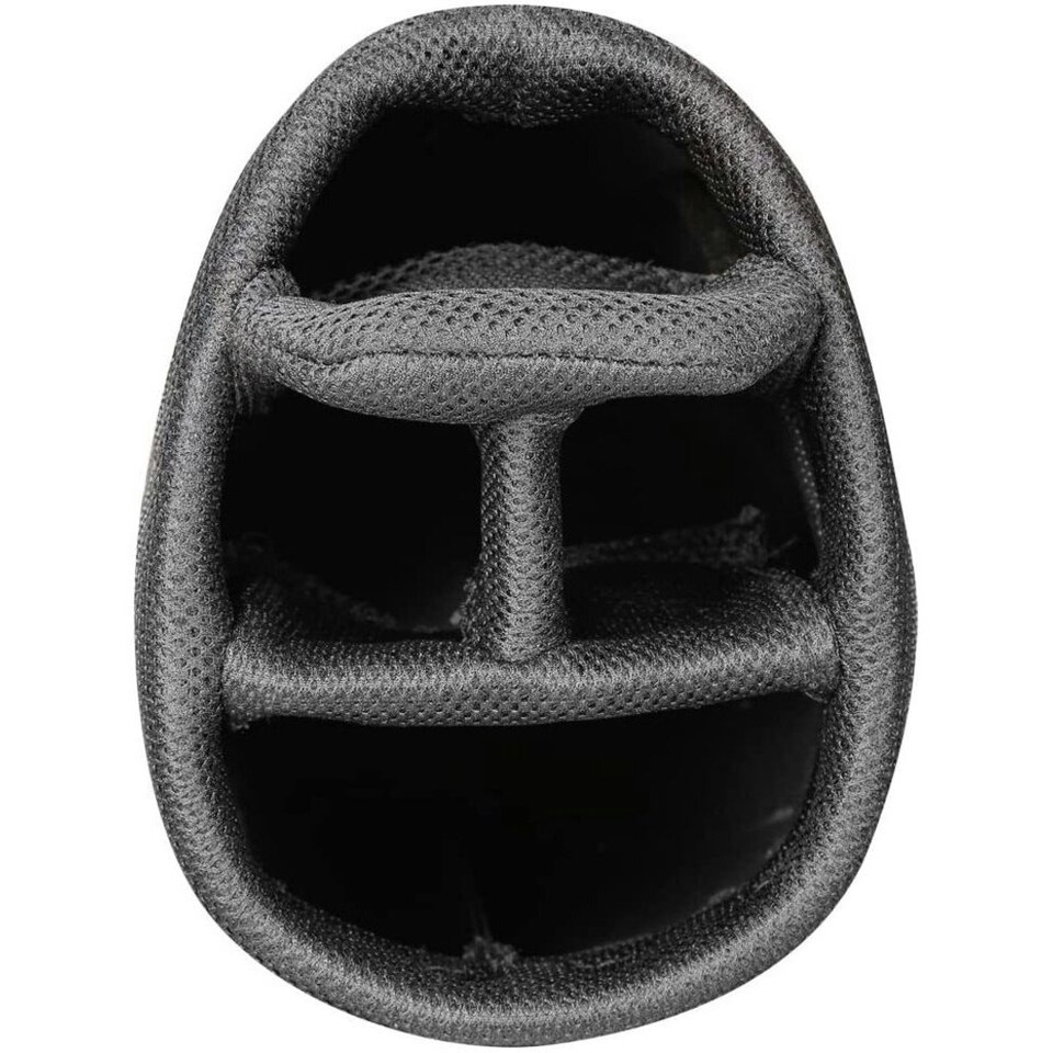 image 1 of Longridge Golf Club Stand Bag - Black/Silver - One Size