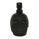 image 1 of Something Different Dark Matter Skull Soap Dispenser - Black - One Size