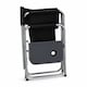 image 5 of Folding Lightweight Outdoor Portable Directors Camping Chair | Black