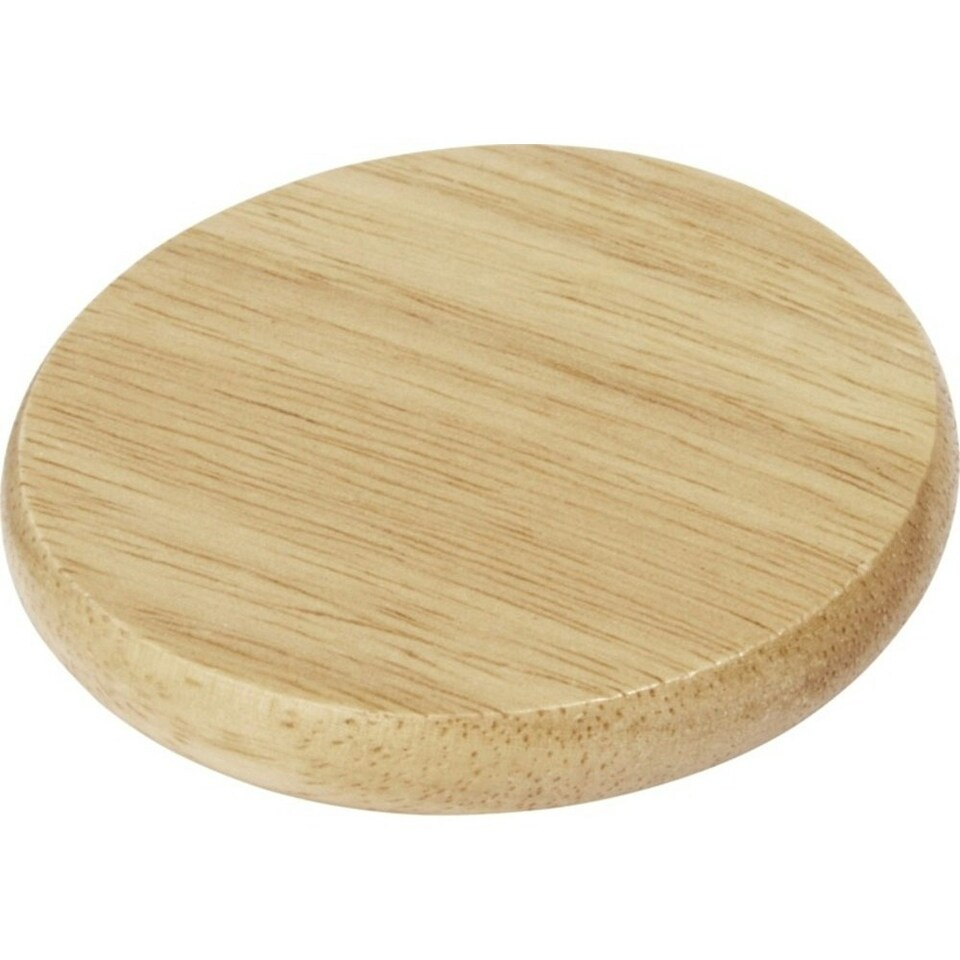 image 1 of Bullet Scoll Wooden Coaster - Natural - One Size