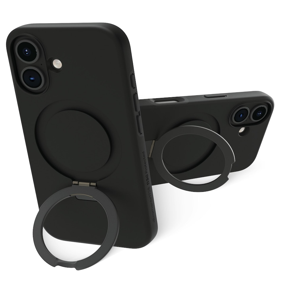 image 1 of Dbramante IUK7BL006293 Iceland Ultra D3O MS Kick Case - iPhone 16 Plus - Black