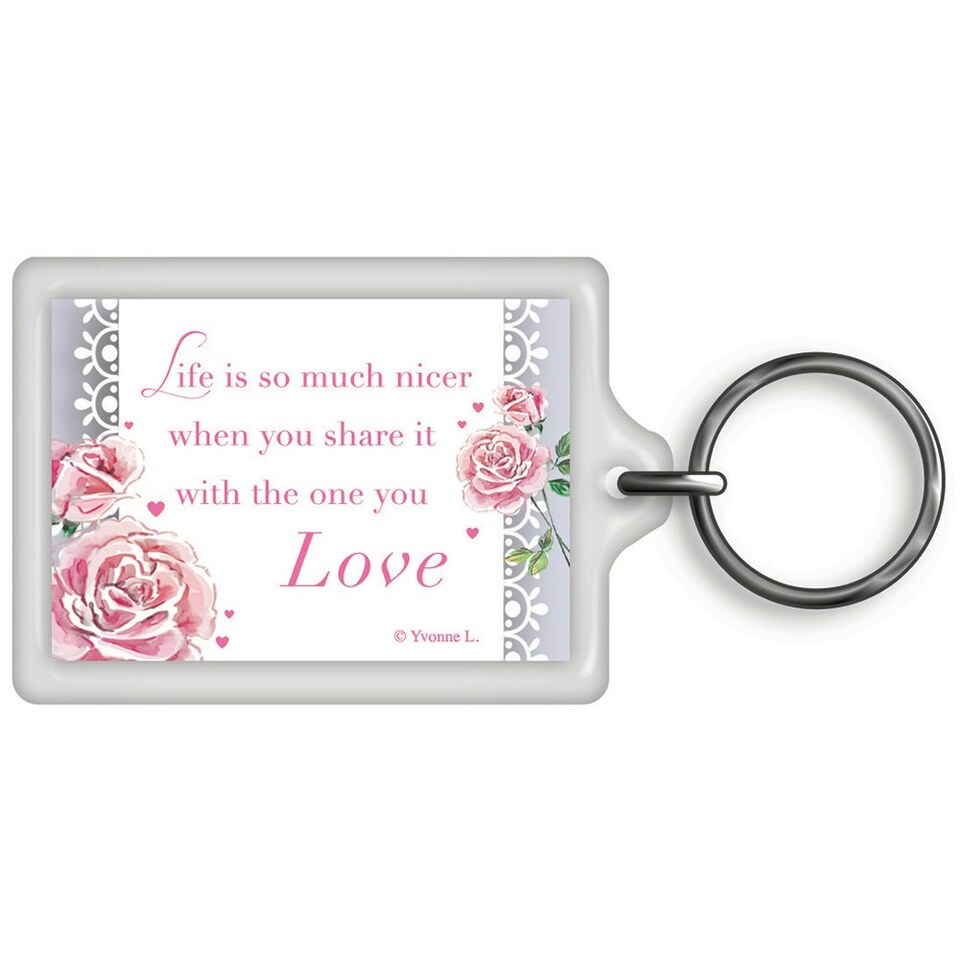 image 1 of World's Best Wife Celebrity Style Keyring