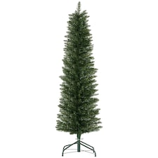 HOMCOM 5 Foot Artificial Pencil Christmas Tree with  Branches, Green