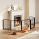 image 2 of Yaheetech 6-Panel Metal Dog Playpen, 60 × 60 cm Black