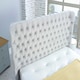 image 2 of Terra Plush Single Bed Frame - Silver