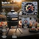 image 6 of Kamado Egg Ceramic Charcoal BBQ Barbecue Grill Roaster Smoker 13″