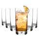 image 1 of Bormioli Rocco Barglass Highball Glasses - 375ml - Pack of 6 | Clear | Clear