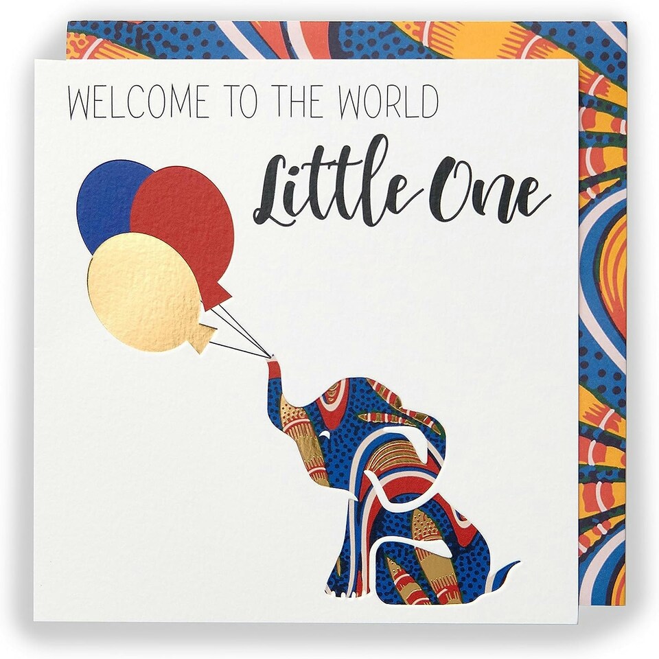 image 1 of Kindred X Afrotouch Welcome To The World New Baby Card