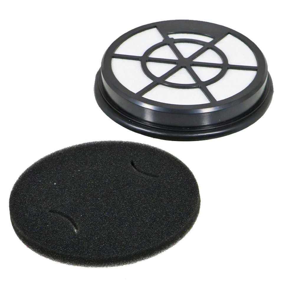 image 1 of SPARES2GO Foam Filters Kit for Russell Hobbs RHCV1611 Vacuum Cleaner Compact XS