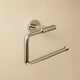 image 2 of Cosmic Wall Mounted Towel Rail with Chrome Finish Silver for Bathroom 23 cm