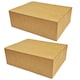 image 1 of 25 x Royal Mail 450x350x160mm Strong Single Wall Cardboard Shipping Storage Packing Boxes | Brown