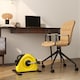 image 2 of SPORTNOW Mini Exercise Bike, Under Desk Bike for Legs, Arms Workout, Yellow