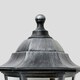 image 3 of ValueLights Mayfair Silver And Black Outdoor Wall Lantern With PIR Motion Sensor