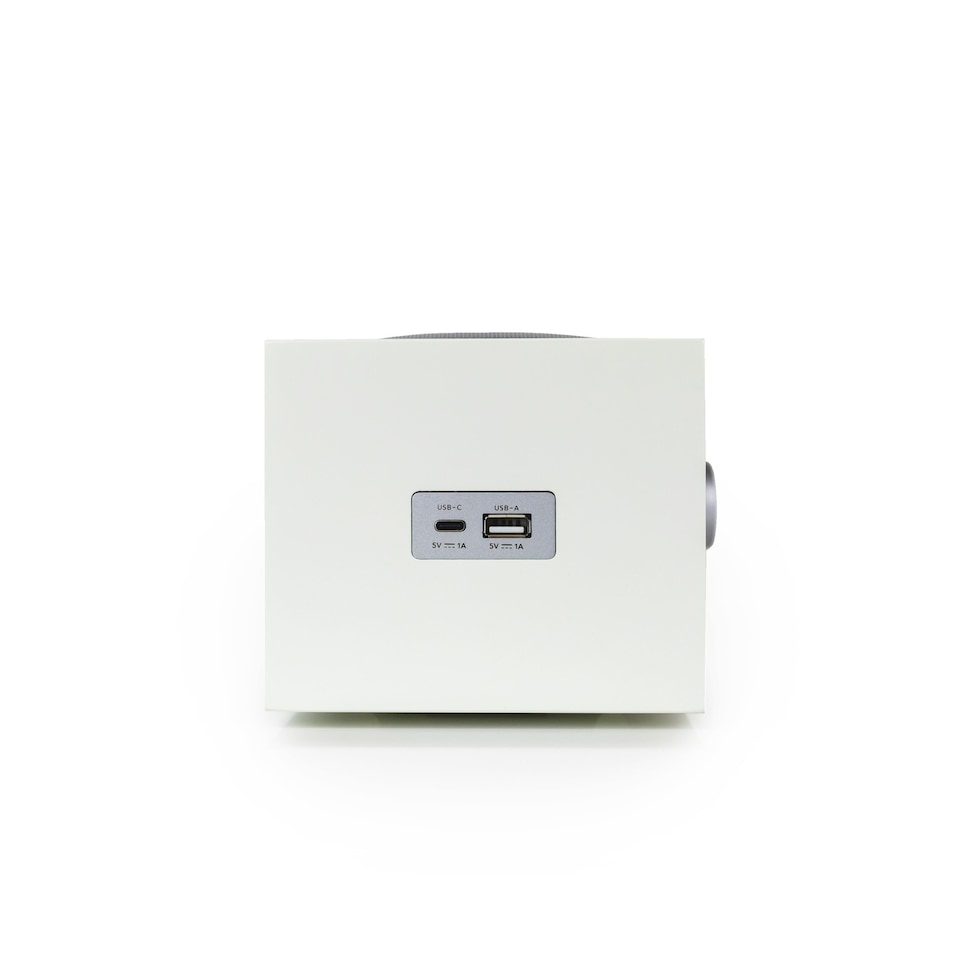 image 1 of Tivoli Audio - Model Three BT with USB-C - White/Silver
