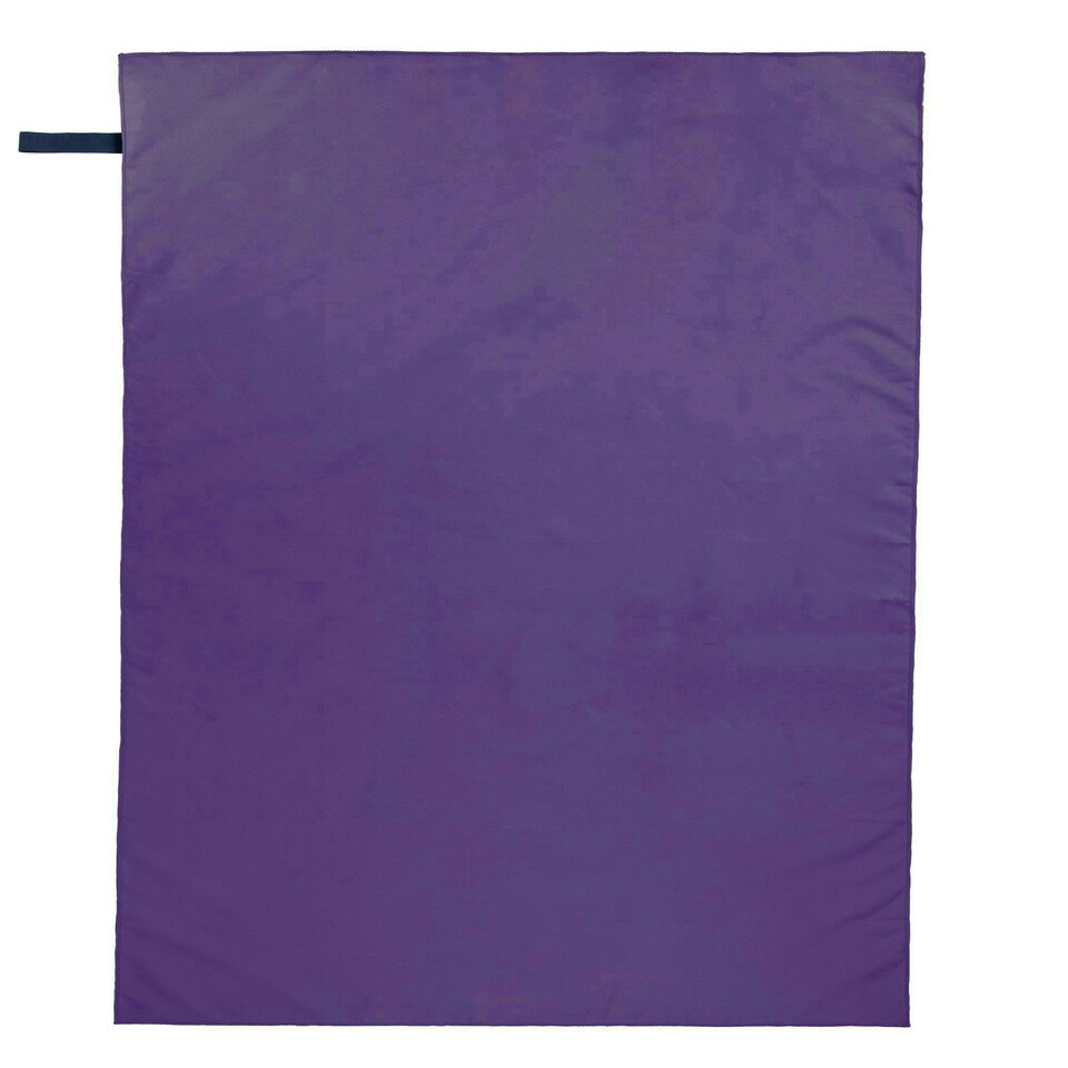 image 1 of Mountain Warehouse Microfiber Towel Super Absorbent Swimming Travel Accessory Purple | Dusky Purple | One size