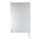 image 2 of XD Collection Classic Hard Cover A5 Notebook - Silver - One Size