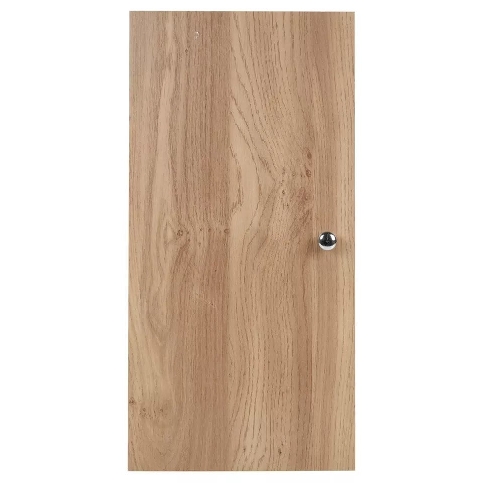 image 1 of 2-Pcs Wooden Cabinet Doors Replacement - Furniture Cupboard Unit | Brown | 1