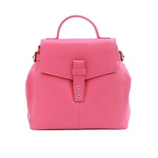 Eastern Counties Leather Womens/Ladies Noa Leather Handbag - Rose - One Size | Pink