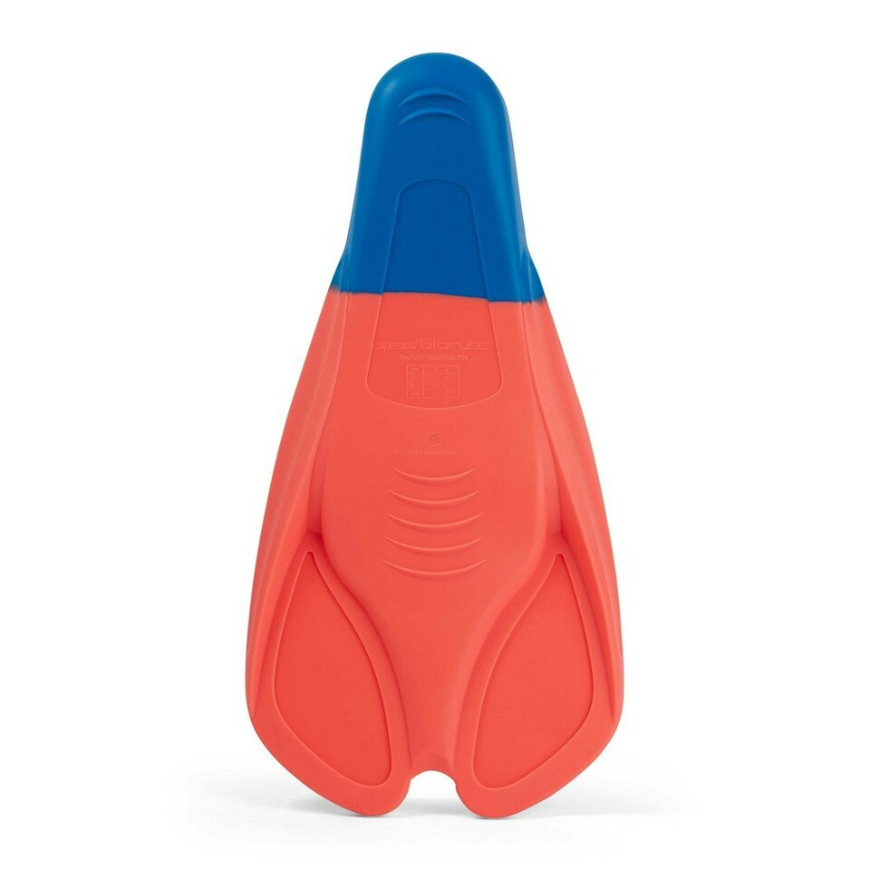 image 1 of Speedo Diving Fins - Tangerine/Pool Blue - 6 UK-7 UK