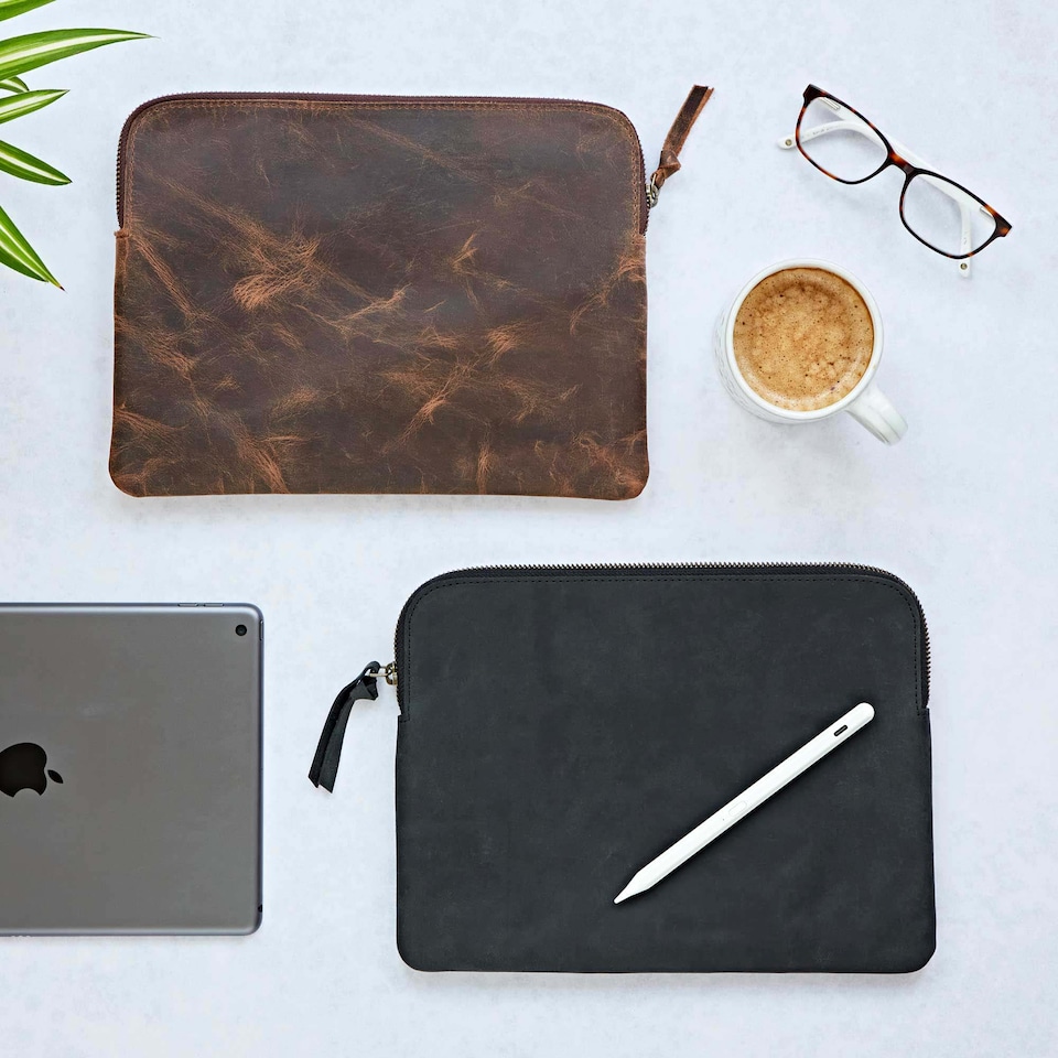 image 1 of Buffalo Leather Tablet Case