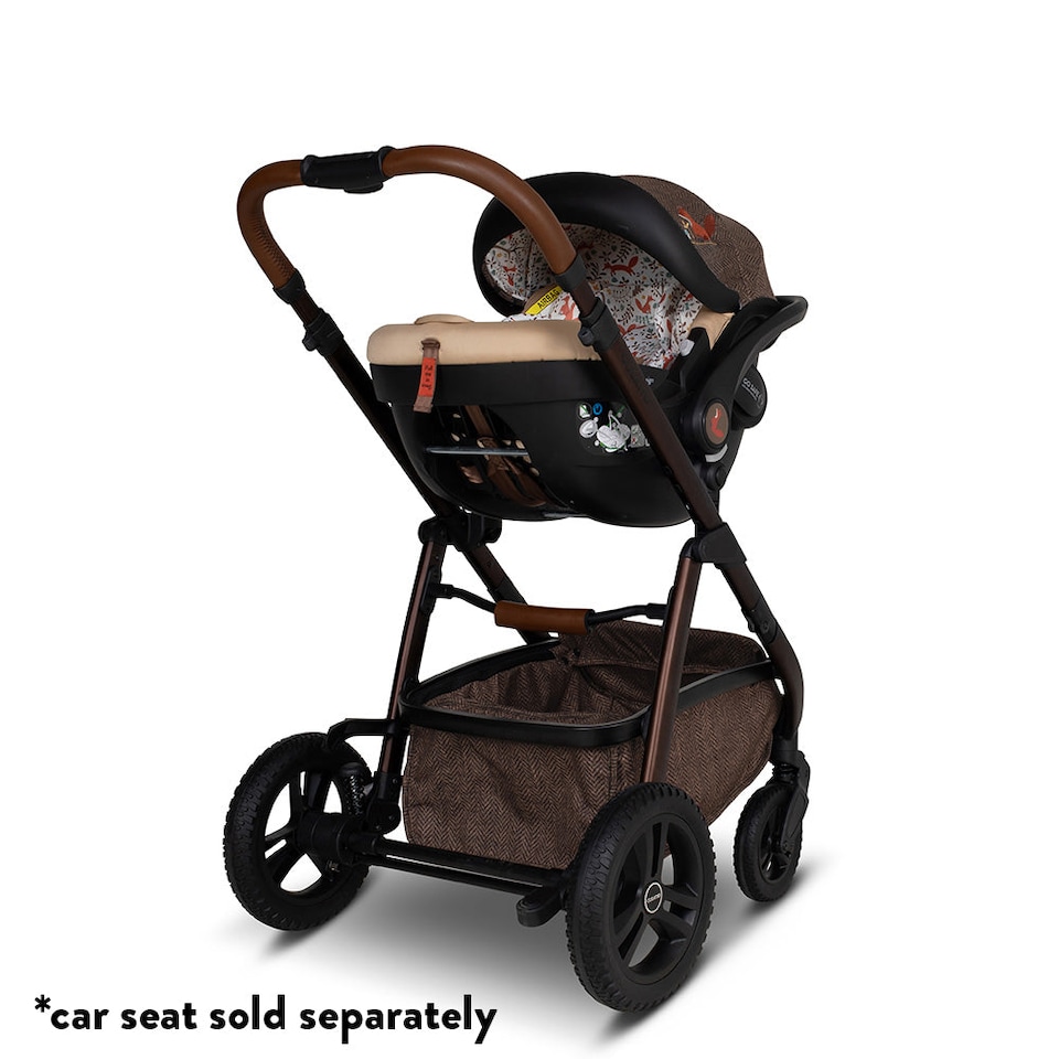 image 1 of Cosatto Wow 3 Pram and Pushchair Carrycot and Reversible Seat, All Terrain Travel System
