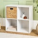 image 2 of OHS Oslo 4 Cube Freestanding Storage Unit Bookcase Shelf